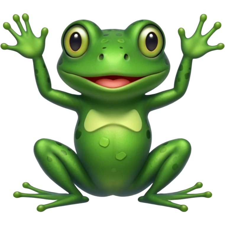 T-posing Frog emoji