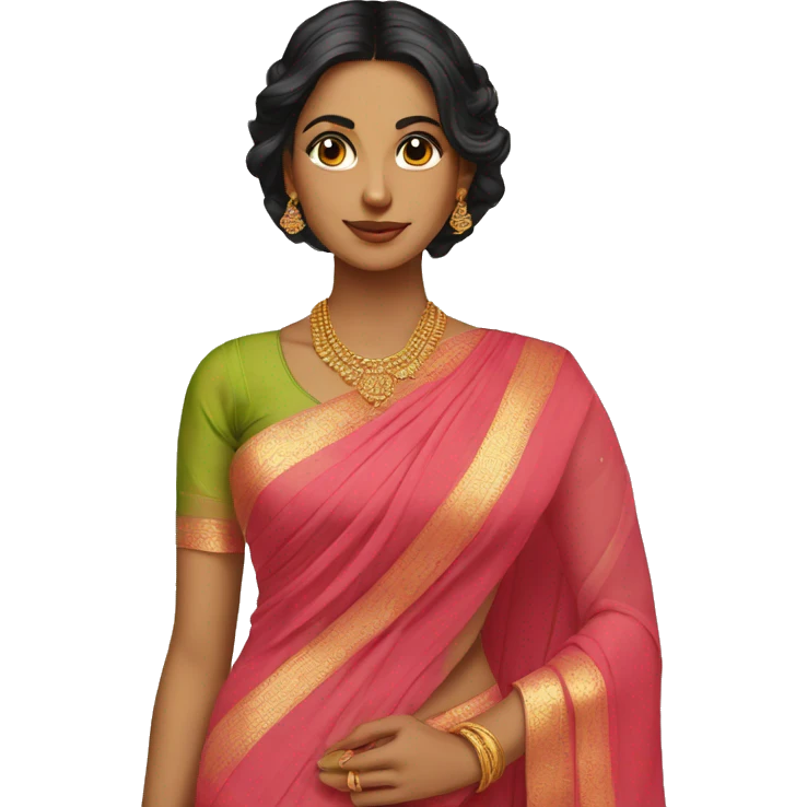 Saree emoji