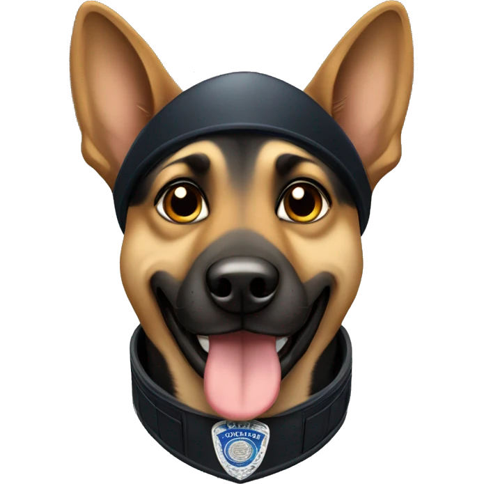 police dog emoji