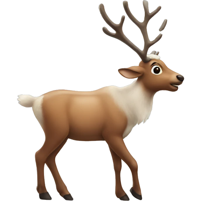 Reindeer emoji