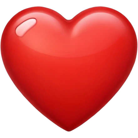 red heart emoji