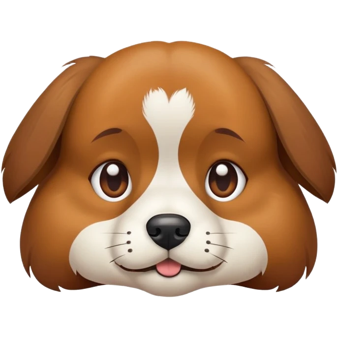 Dog with blunt emoji