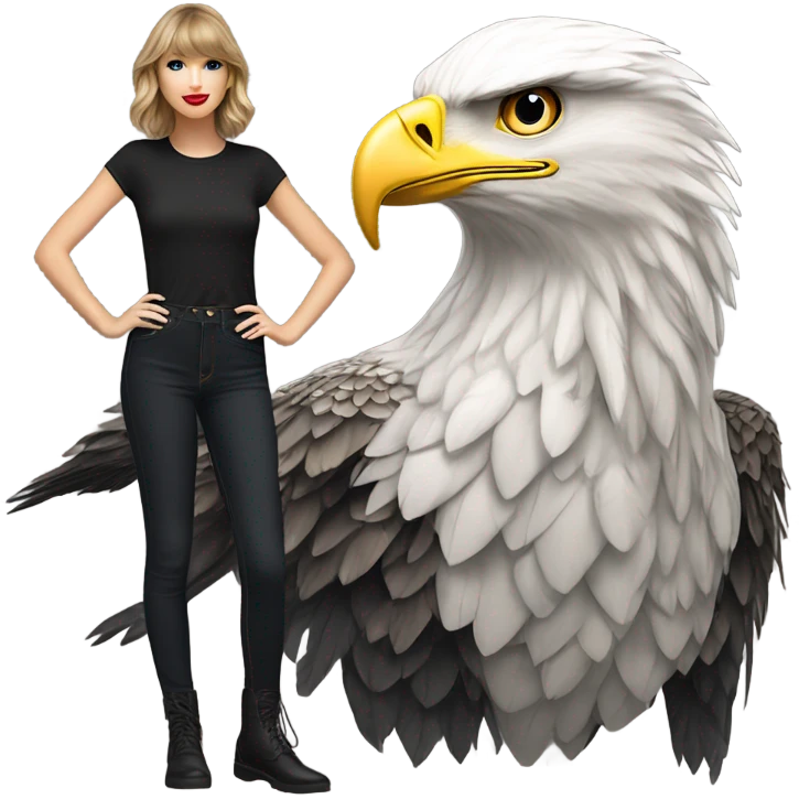 Taylor swift eagles  emoji