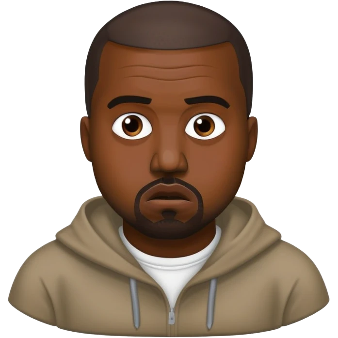 Kanye west confused emoji