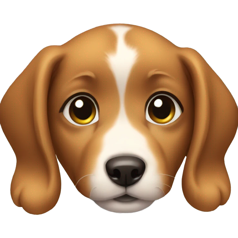 Baby dog emoji
