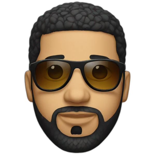 Drake with sunglasses emoji