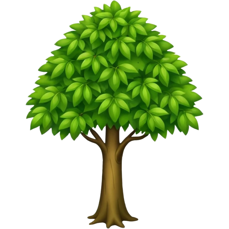 tree, simple, no text emoji