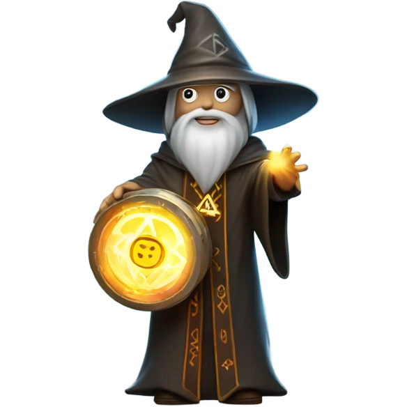 wizard  hard disk emoji