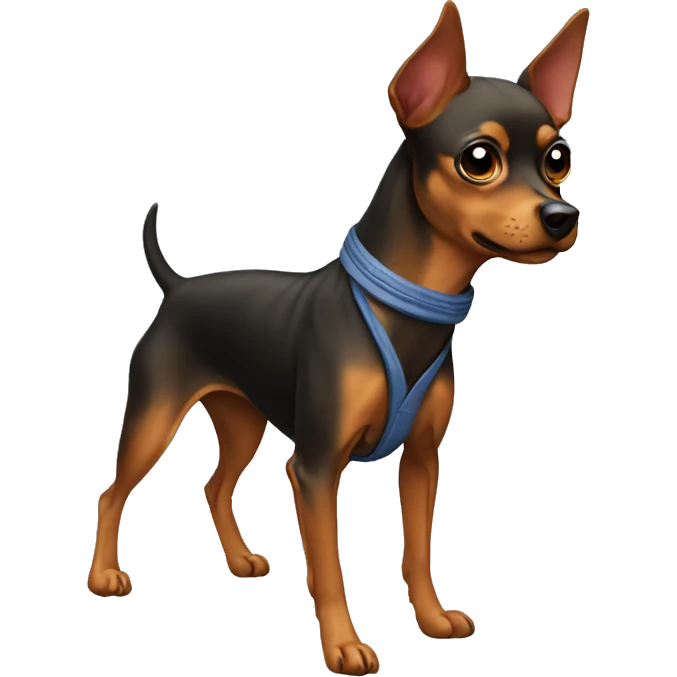 mini pinscher karate emoji