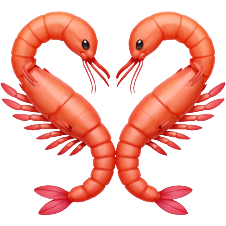 shrimp holding hands  emoji