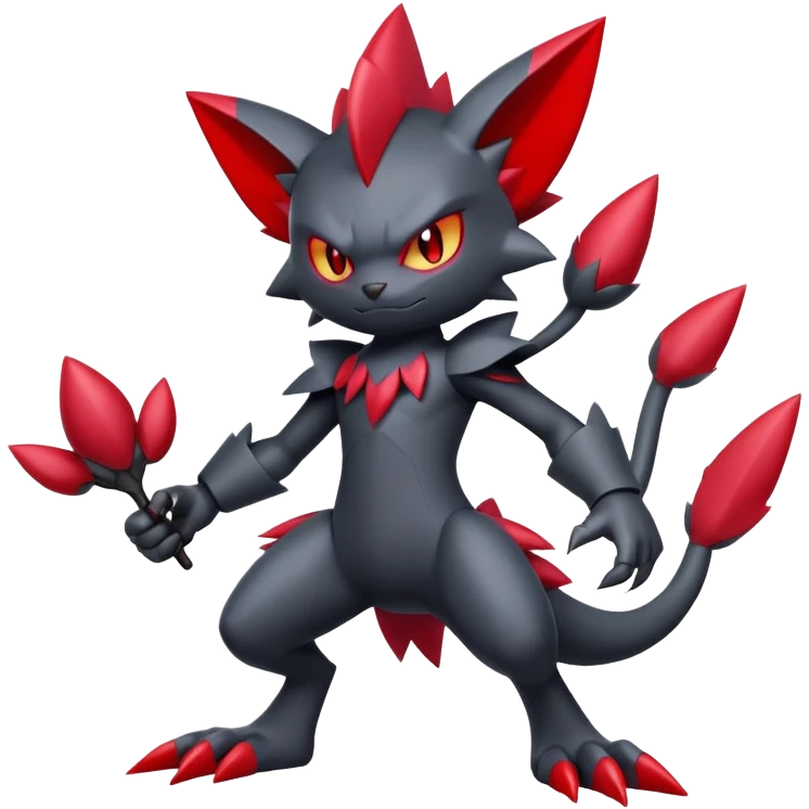 Weavile (full body) emoji