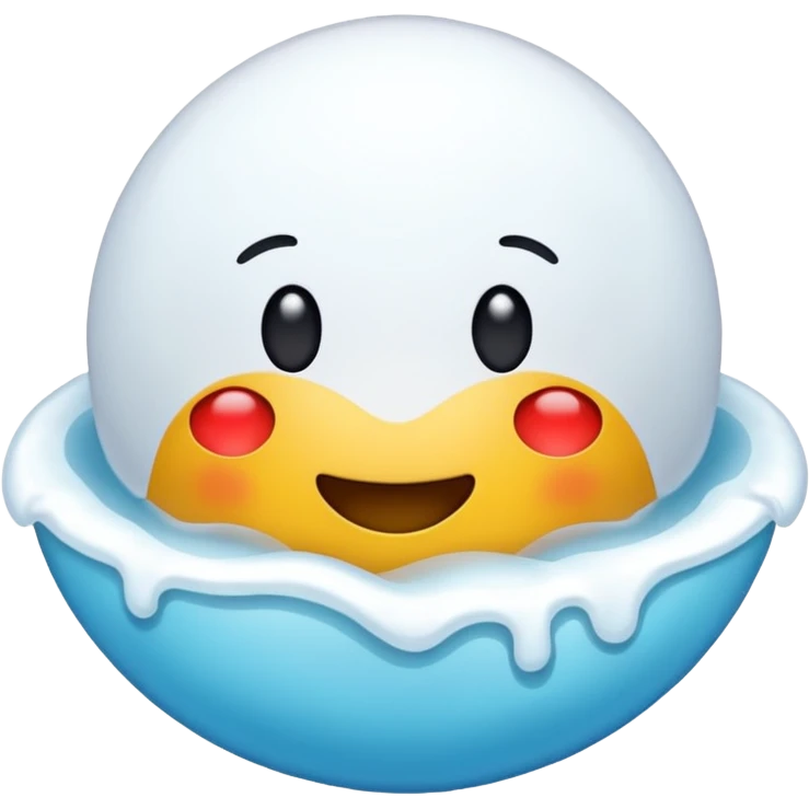Emoji de la verificacion con color celeste chillante en la forma redonda y la palomita blanca en el centro emoji