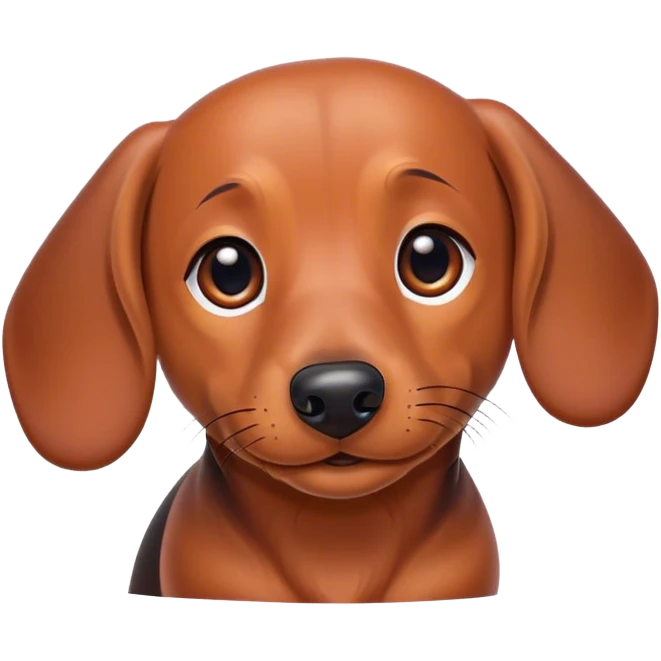 dachshund emoji