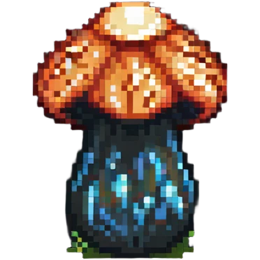glowing mushroom emoji