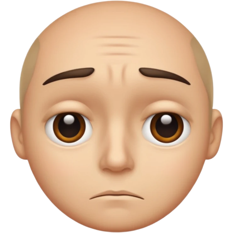 Tired face emoji
