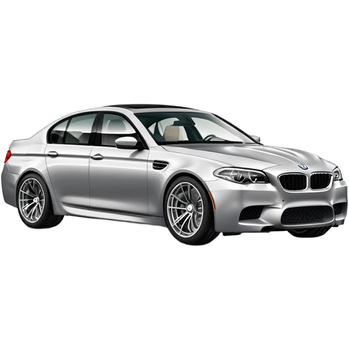 BMW M5 sports car emoji