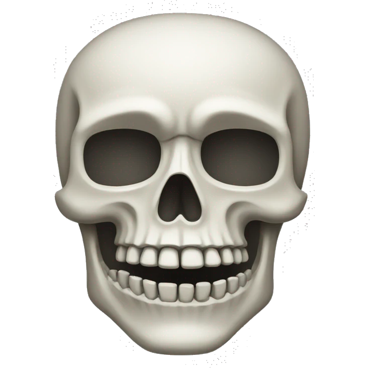 iPhone skeleton emoji emoji