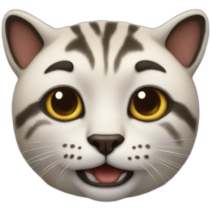 Mewing emoji