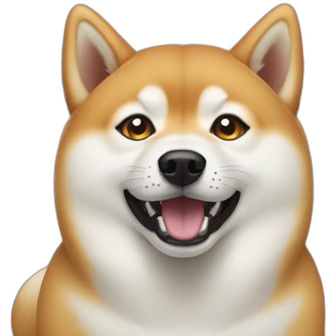 a ghost of a shiba inu emoji