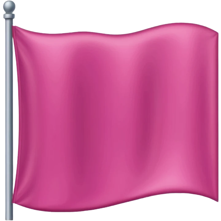 Pink flag  emoji