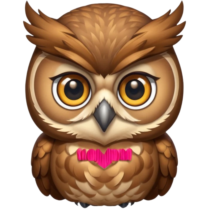 security mascot owl emoji