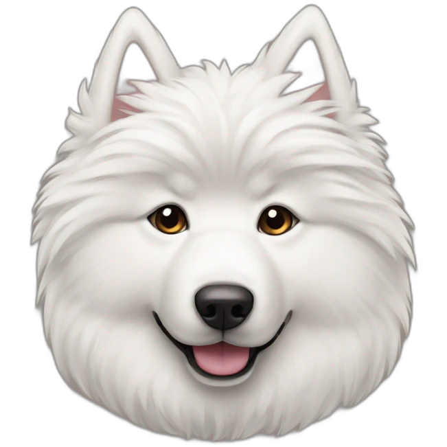 fluffy-samoyede emoji