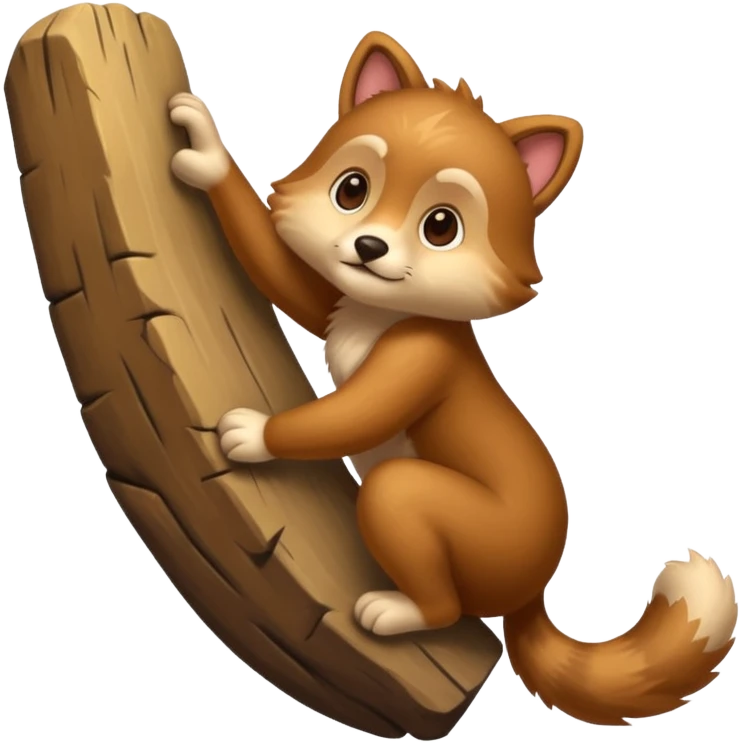 animal climbing emoji