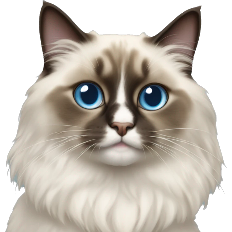Ragdoll cat emoji