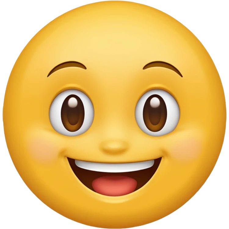 simple happy face emoji