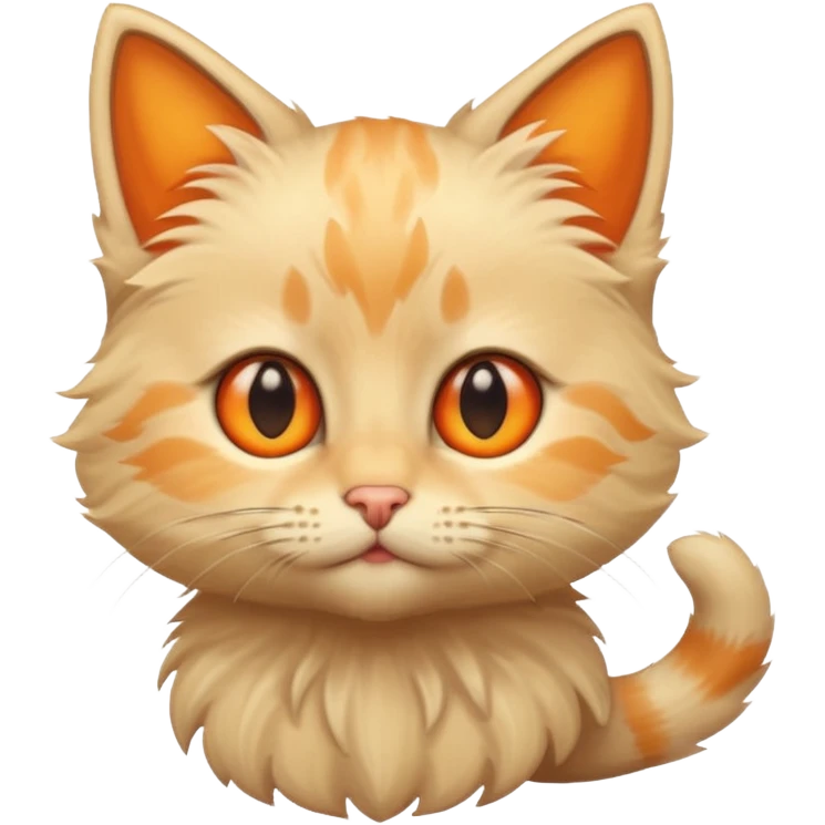 blonde kitten emoji