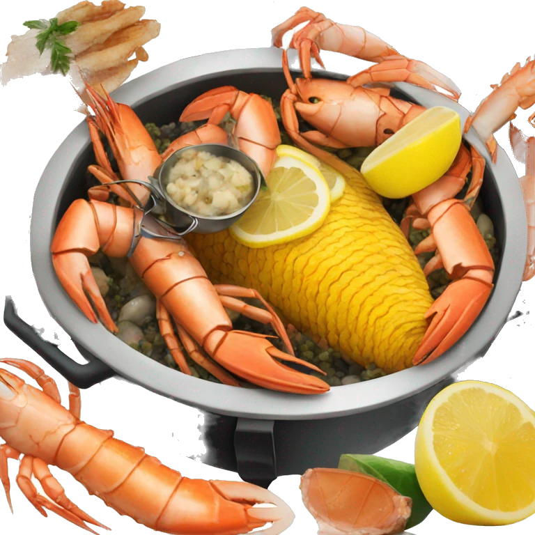 Seafood boil emoji