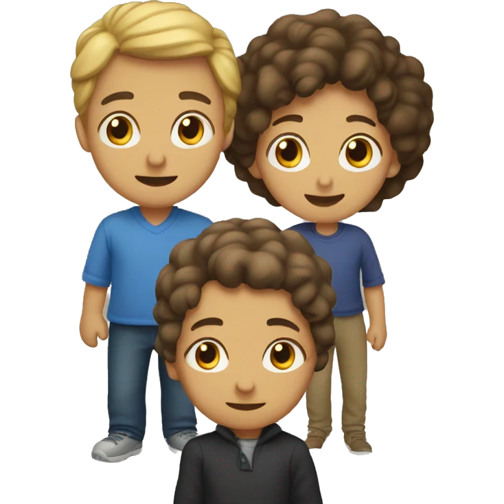 group of brother, his sister and brother in law emoji