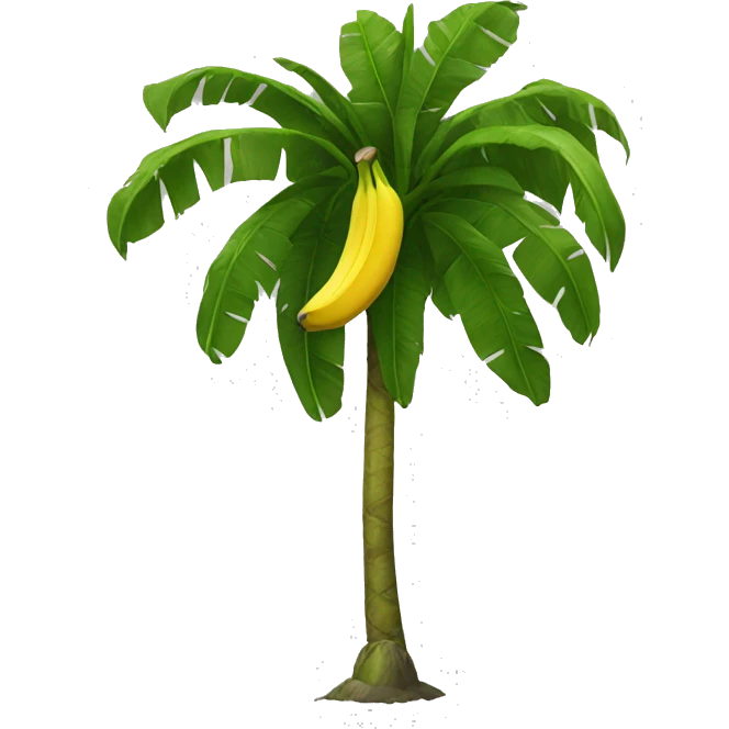 Banana tree emoji