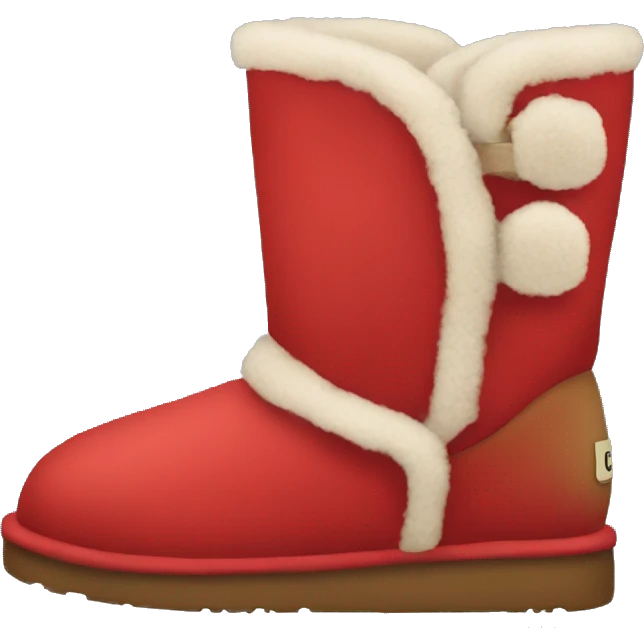 Ugg red emoji
