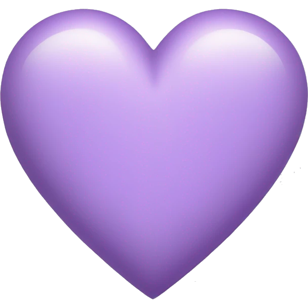 Light Purple Heart  emoji