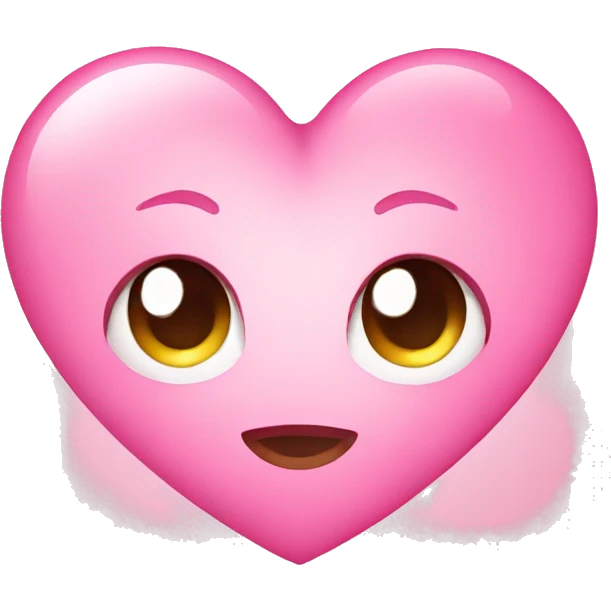 pink kawaii cute heart emoji emoji