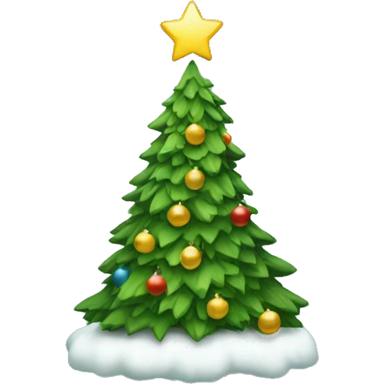 Christmas tree emoji