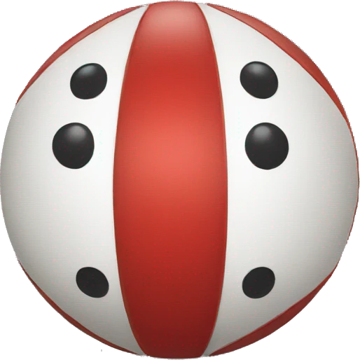 RED BALL emoji