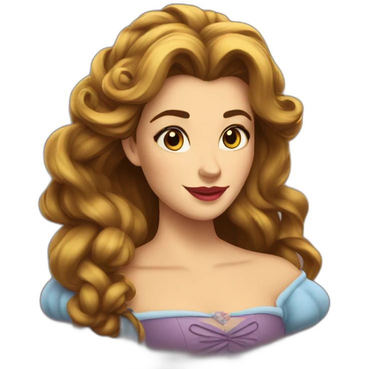 , belle et la bête emoji