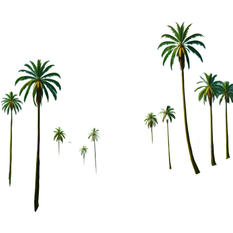 Cinematic Realistic Cocora Valley Landmark Emoji, featuring towering wax palm trees swaying in the misty green valley, with rolling hills and distant mountain peaks bathed in warm morning light. emoji