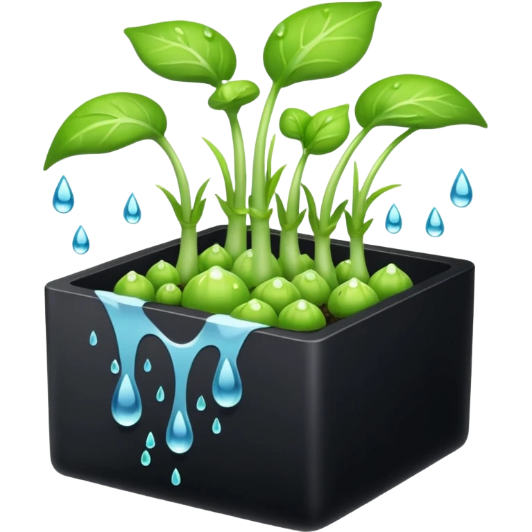 aromatic sprouts black box emoji