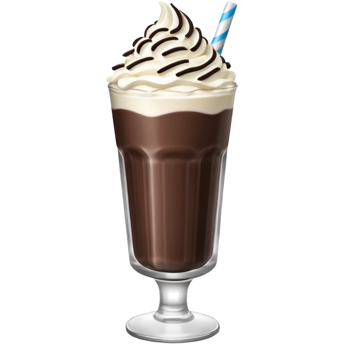 oreo milkshake emoji