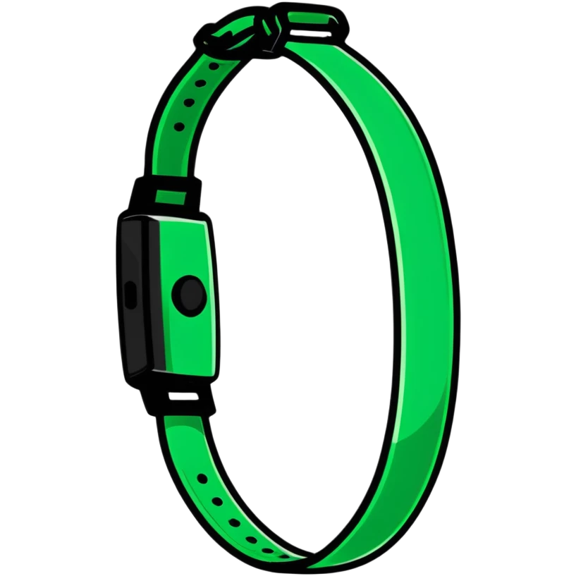 green bracelet emoji