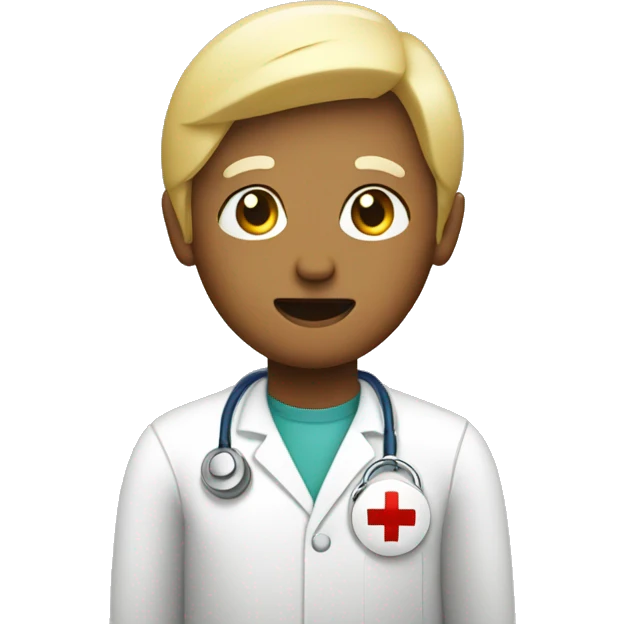 an emergency room with a heart behind it emoji
