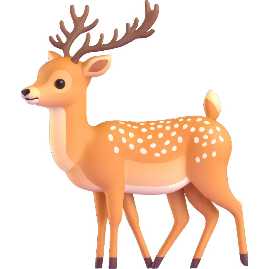 Deer emoji