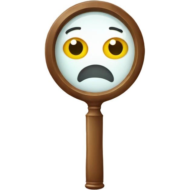  research magnifying glass emoji