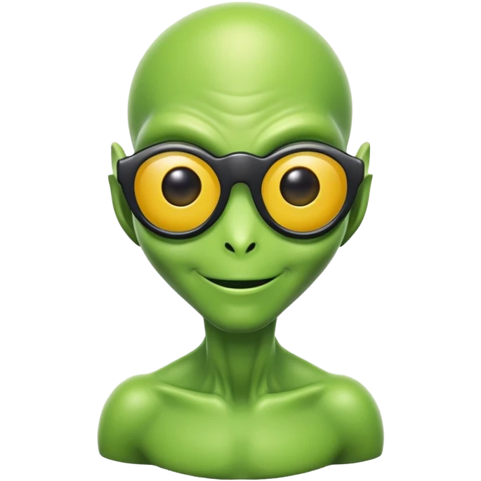 emoji avec un alien en rapport avec jul emoji