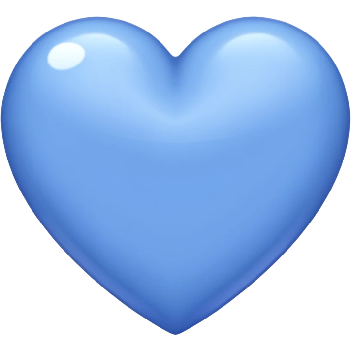 periwinkle heart emoji