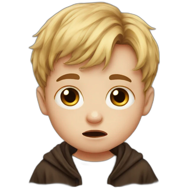 Baby harry potter crying emoji