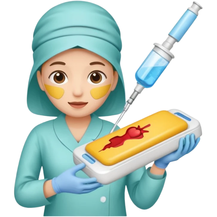 Wundreinigung und -desinfektion emoji